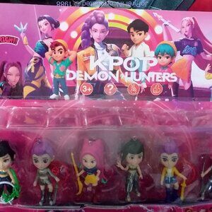 Demon Hunters Zoey Mira Rumi K-Pop Keychains